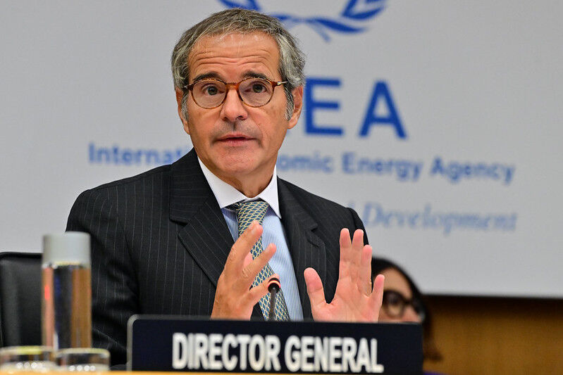 ادعای گروسی درباره تلاش برای حل پایدار مساله هستهای ایران