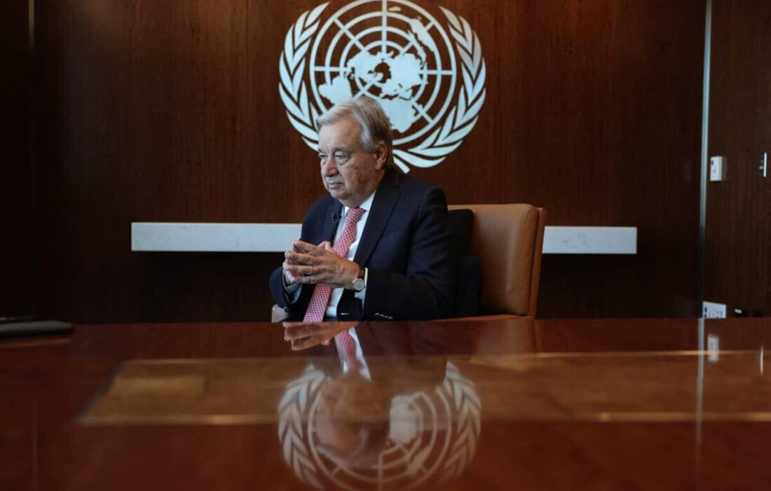 دبیرکل سازمان ملل: دنیا نباید مرعوب اسرائیل شود