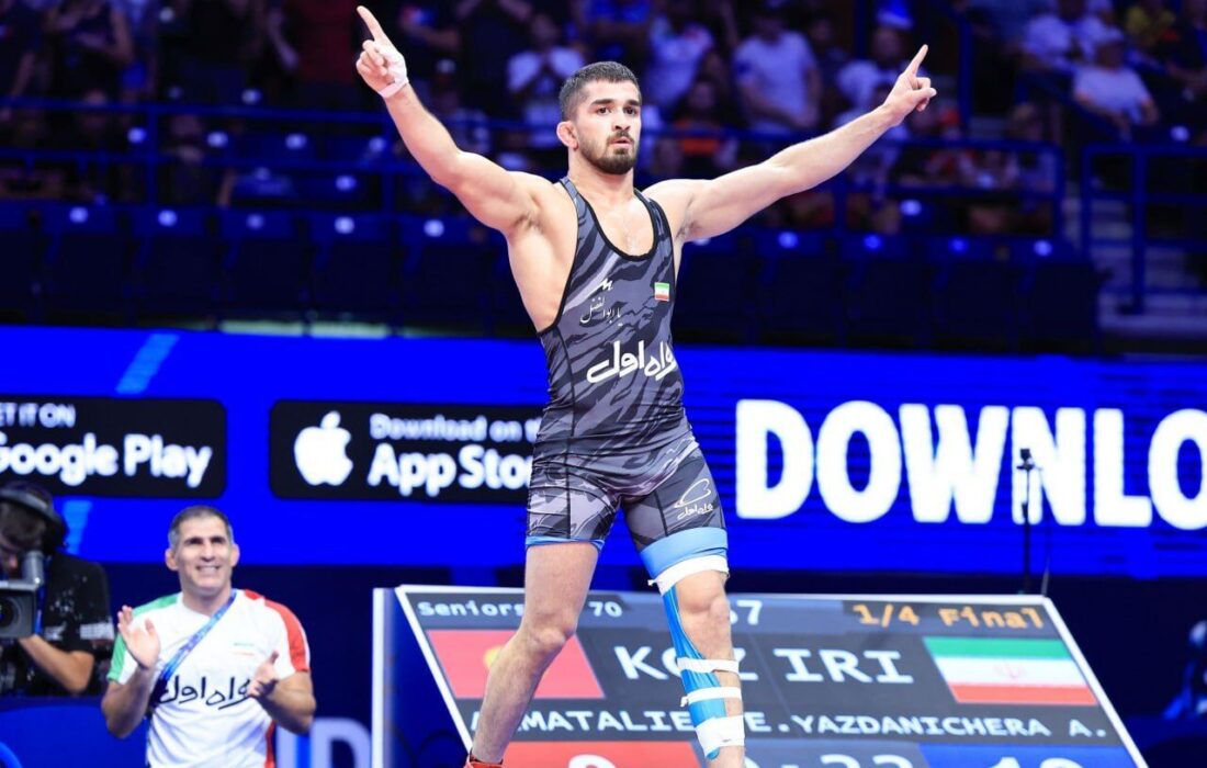 یزدانی از دور مسابقات جهانی کشتی آزاد حذف شد