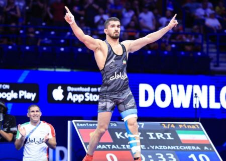 یزدانی از دور مسابقات جهانی کشتی آزاد حذف شد