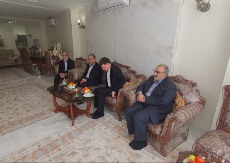 دیدار معاون سیاسی وزیر کشور با خانواده شهید “عمران رفیعی”