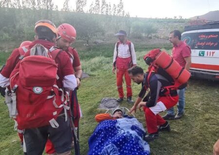۲ مصدوم بدحال حادثه بالگرد اشترانکوه به مراکز درمانی منتقل شدند