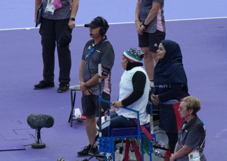 کسب نشان طلای الهام صالحی در مسابقات پارادو و میدانی جهان