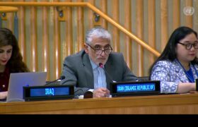 ایروانی: وضعیت وخیم منطقه حاصل سیاست‌های مداخله‌جویانه برخی قدرت‌ها و نسل‌کشی اسرائیل است