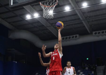 ثبت سومین پیروزی متوالی تیم بسکتبال سه‌به‌سه ایران