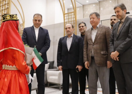 وزیر کشور تاجیکستان وارد اصفهان شد