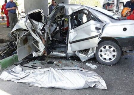 تصادف خودروی کارگران مزرعه در مشهد ۶ کشته برجا گذاشت