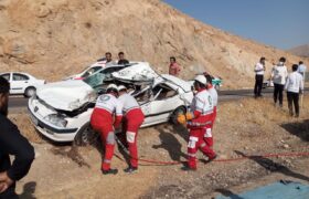 سرعت غیرمجاز علت تصادف مرگبار با پنج کشته در نهاوند بود
