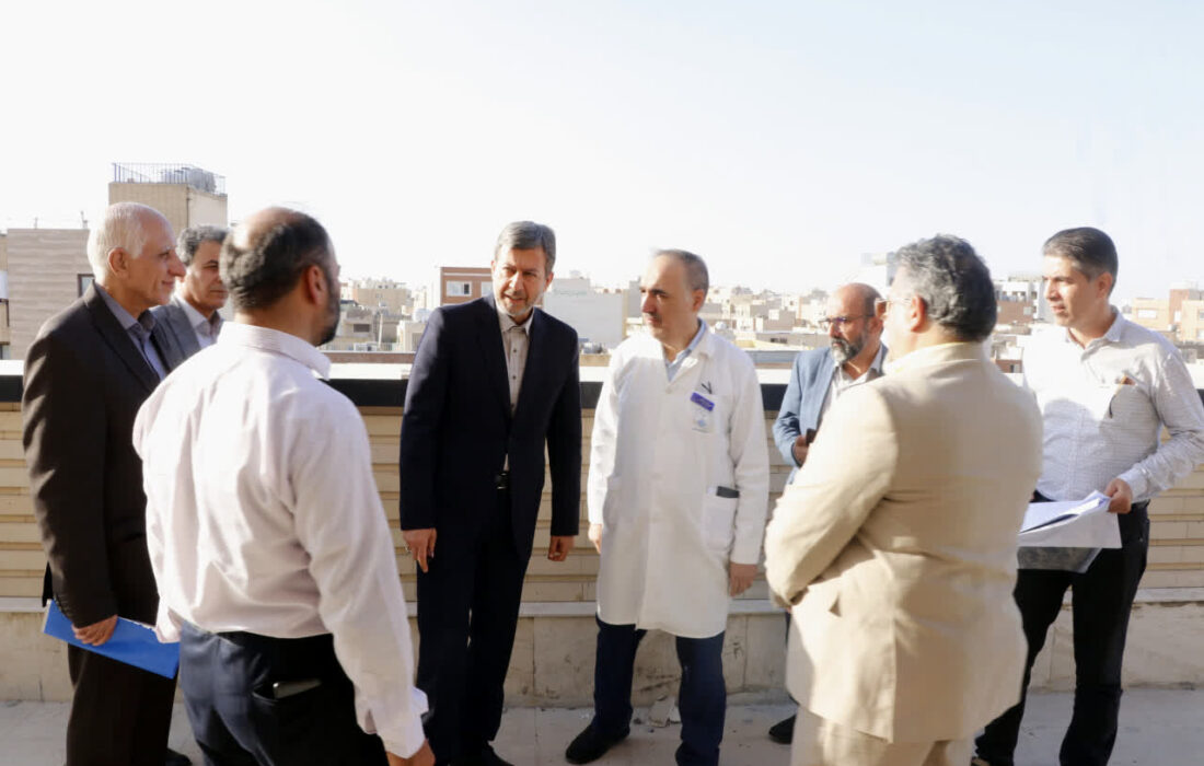 همت مدیریت ارشد استان پشتیبان تکمیل طرح توسعه مرکز آموزشی درمانی فیض