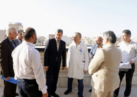 همت مدیریت ارشد استان پشتیبان تکمیل طرح توسعه مرکز آموزشی درمانی فیض