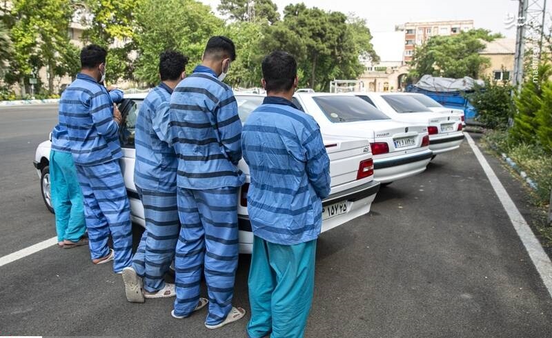 ۷ سارق حرفه ای در لنجان دستگیر شدند