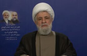 شیخ نعیم قاسم:تلآویو به دنبال تحقق «اسرائیل بزرگ» است