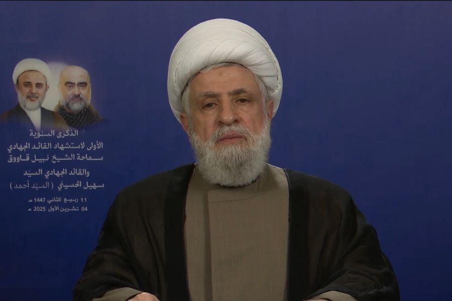 شیخ نعیم قاسم:تلآویو به دنبال تحقق «اسرائیل بزرگ» است