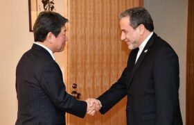 پیام تبریک وزیر امور خارجه به مناسبت انتصاب وزیر امور خارجه جدید ژاپن