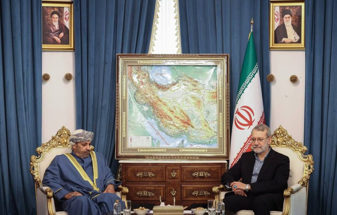 دعوت رسمی وزیر کشور عمان از لاریجانی برای سفر به مسقط / تأکید بر گسترش همکاریها