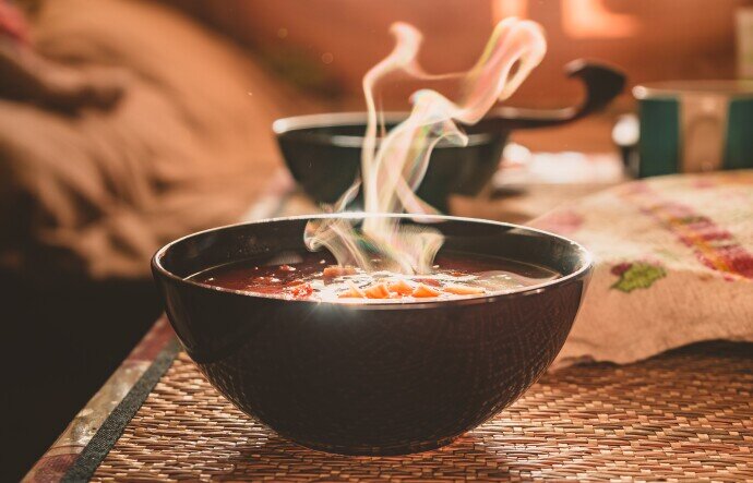 دمای غذا سلامت روده و روان را تهدید میکند