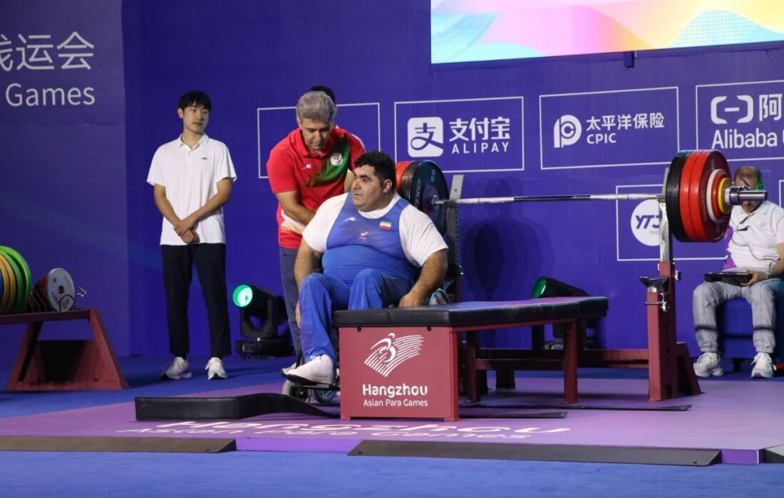 طلای جهانی با رکوردشکنی غریب‌شاهی در پاراوزنه‌برداری