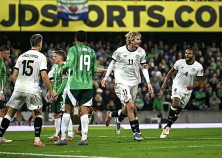 توقف فرانسه در شب پیروزی آلمان و بلژیک