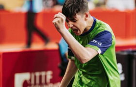 تداوم درخشش پدیده تنیس روی میز؛ تعظیم نفر سیزدهم جهان مقابل بنیامین