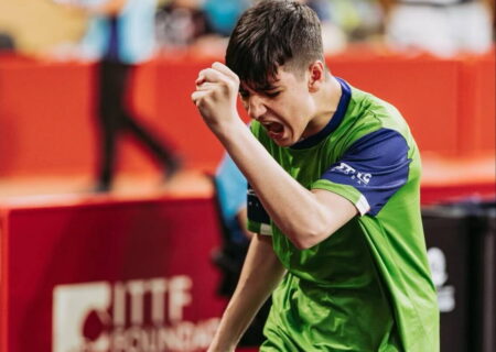 تداوم درخشش پدیده تنیس روی میز؛ تعظیم نفر سیزدهم جهان مقابل بنیامین