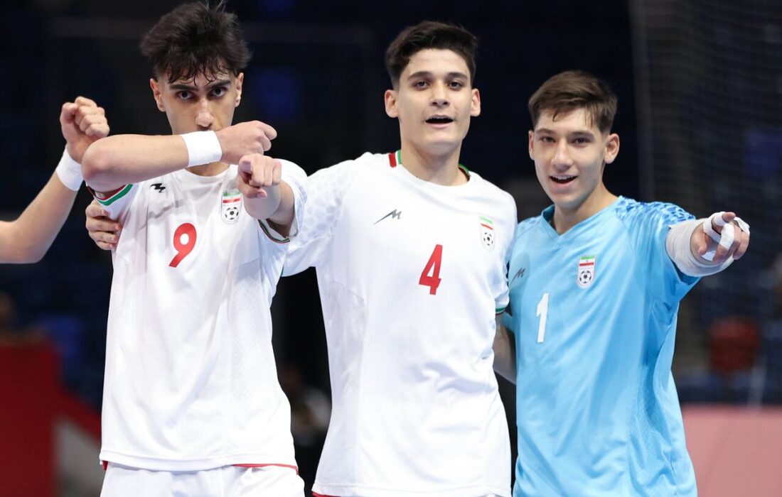 پیروزی پسران فوتسال ایران مقابل عربستان با ۱۴ گل