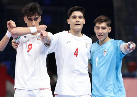 پیروزی پسران فوتسال ایران مقابل عربستان با ۱۴ گل
