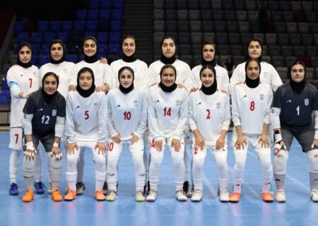 طوفان فوتسال دختران ایران در بحرین