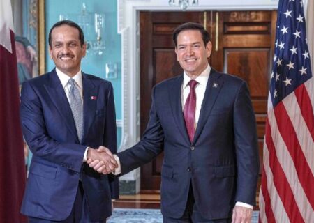 بررسی آخرین تحولات منطقه در گفت وگوی تلفنی وزرای خارجه قطر و آمریکا