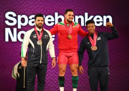 یک طلا و ۲ نقره معینی و عالی پور سهم ایران در وزنه برداری جهان