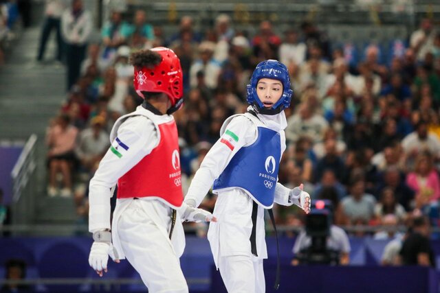 پیروزی مبینا نعمت زاده و بختیاری در روز پایانی مسابقات جهانی تکواندو