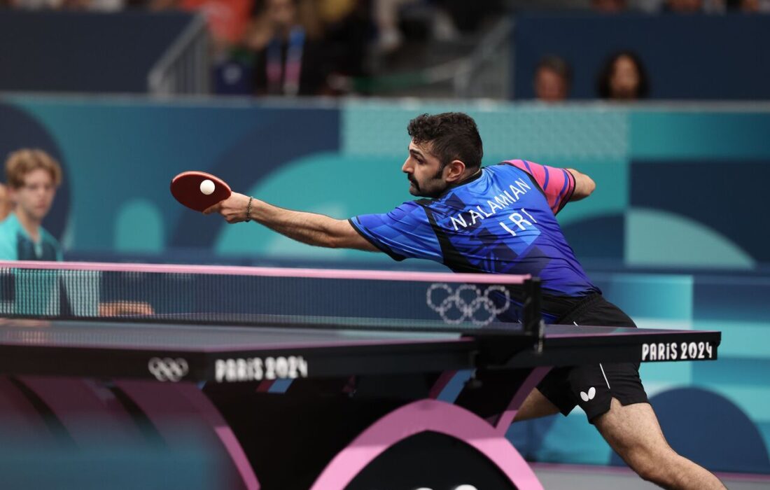 حذف تیم ملی تنیس روی میز ایران با شکست برابر چین در مسابقات قهرمانی آسیا