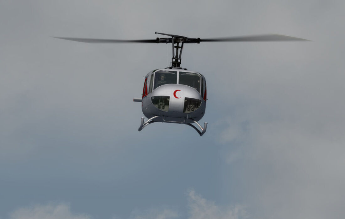 فرود سخت بالگرد در اشترانکوه لرستان/ یکی از سرنشینان جان باخت