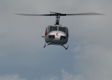 فرود سخت بالگرد در اشترانکوه لرستان/ یکی از سرنشینان جان باخت