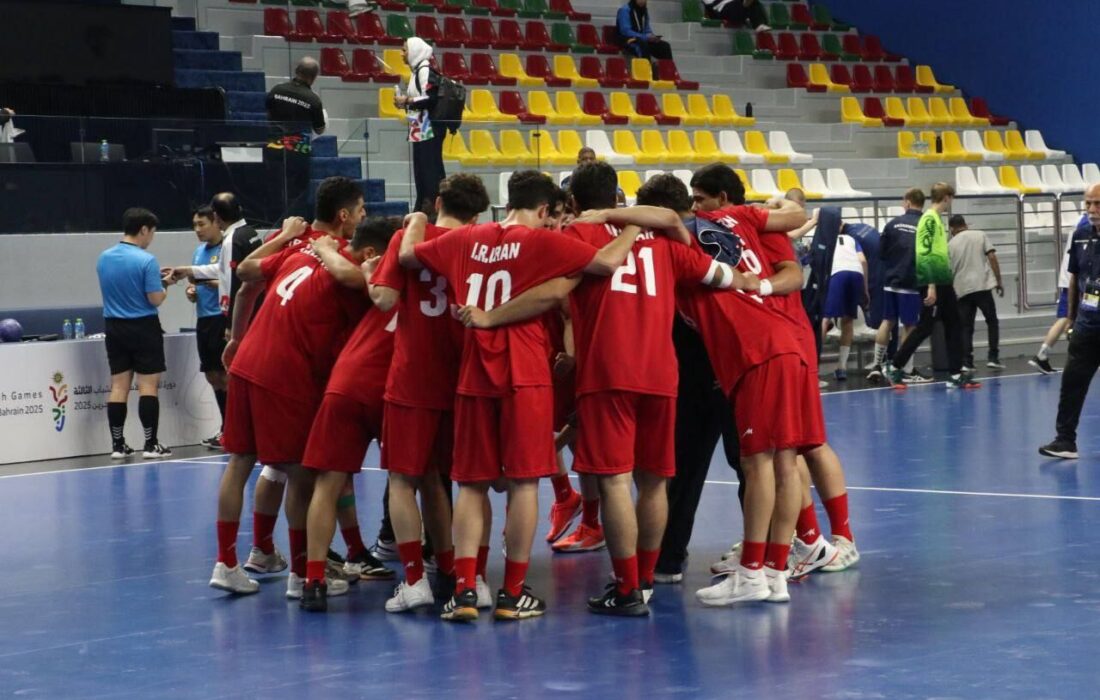 برد پر گل پسران هندبال ایران برابر قزاقستان