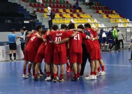 برد پر گل پسران هندبال ایران برابر قزاقستان