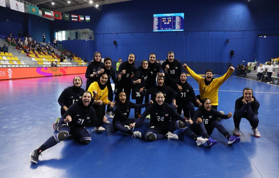 سومین برد دختران هندبال ایران به ثبت رسید