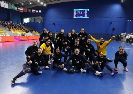 سومین برد دختران هندبال ایران به ثبت رسید