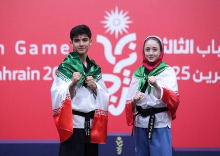 تیم میکس پومسه سومین طلای کاروان ایران را گرفت