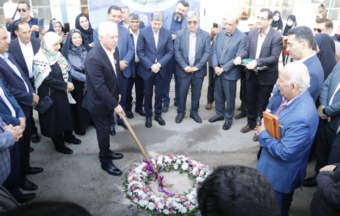 کلنگزنی ورزشگاه بانو زهره کاردانپور