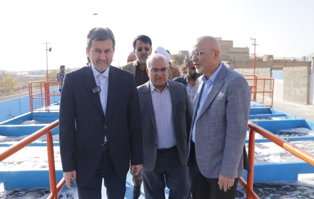 سامانه یکپارچه تصفیهخانه فاضلاب بهداشتی شهرداری درچه افتتاح شد