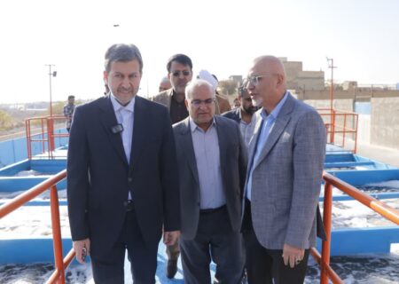 سامانه یکپارچه تصفیه‌خانه فاضلاب بهداشتی شهرداری درچه افتتاح شد