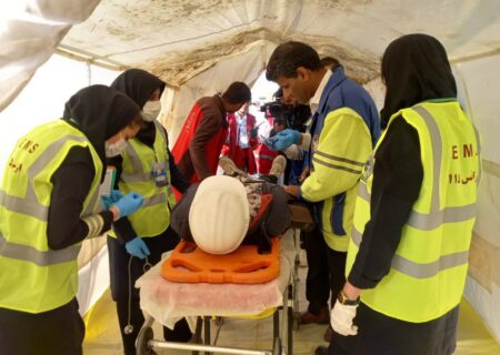 حضور گسترده اورژانس پیش‌بیمارستانی استان اصفهان در مانور تمام‌عیار «حماسه و ایثار اصفهان»