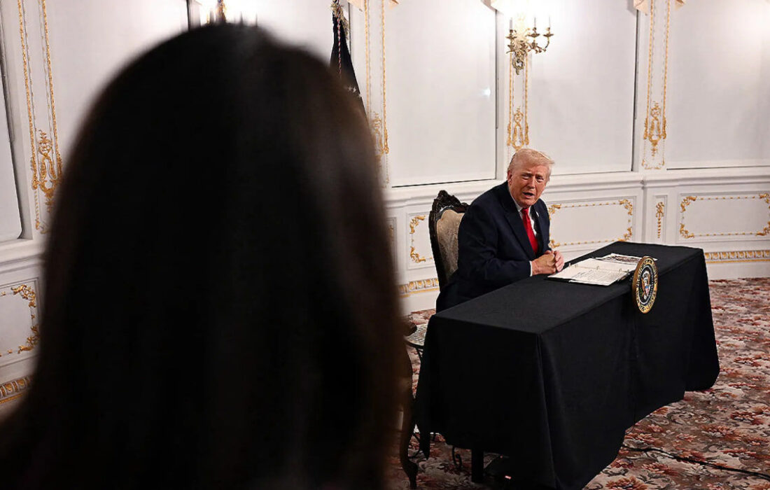 توهین دوباره رئیس جمهور آمریکا؛ ترامپ خبرنگار را احمق خواند