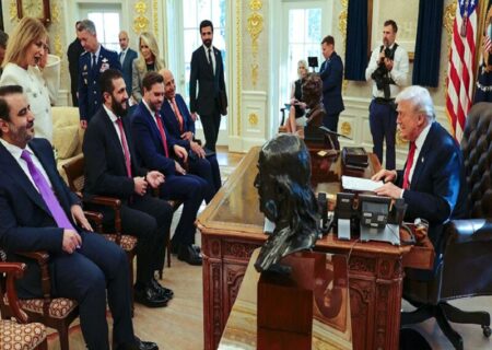 استقبال سرد ترامپ از جولانی