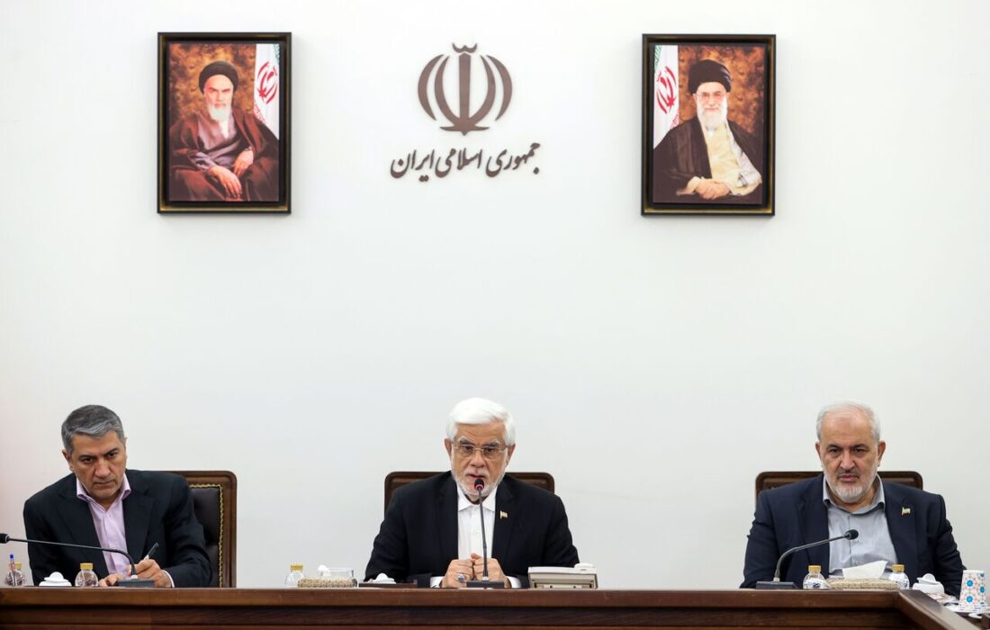 معاون اول رئیس جمهور: مساله آب را با مشارکت مردم ساماندهی می‌کنیم