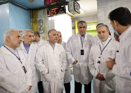 وزیر خارجه با مدیران ارشد صنعت هسته‌ای دیدار کرد