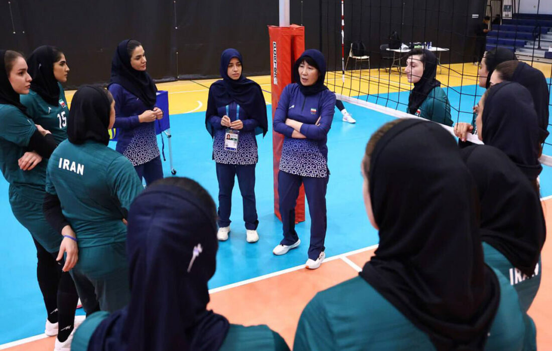 شکست تیم والیبال زنان ایران در گام نخست