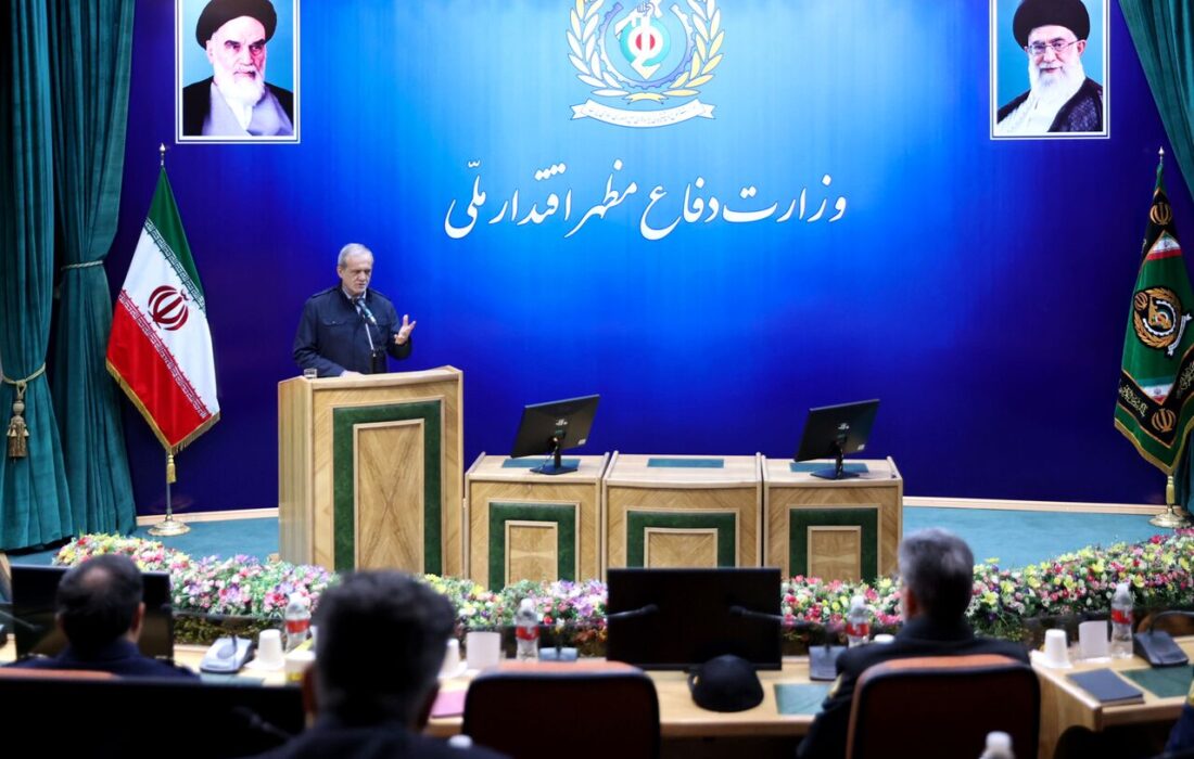 پزشکیان: ظرفیتهای وزارت دفاع میتواند به ساماندهی ناترازیها کمک کند