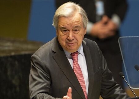 گوترش بار دیگر خواستار پایان اشغالگری اسرائیل و تشکیل کشور فلسطین شد