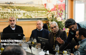 جلسه جمع‌بندی سفر نائب رئیس مجلس شورای اسلامی به شهرستان لنجان